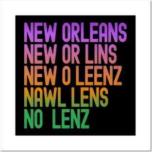 Fun Ways To Say New Orleans Posters and Art